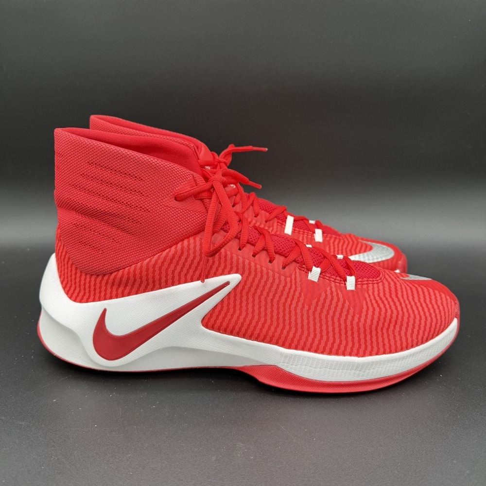 Nike Zoom Clear Out TB Men's Basketball Shoes Size 13 844372-666 Red/White DD